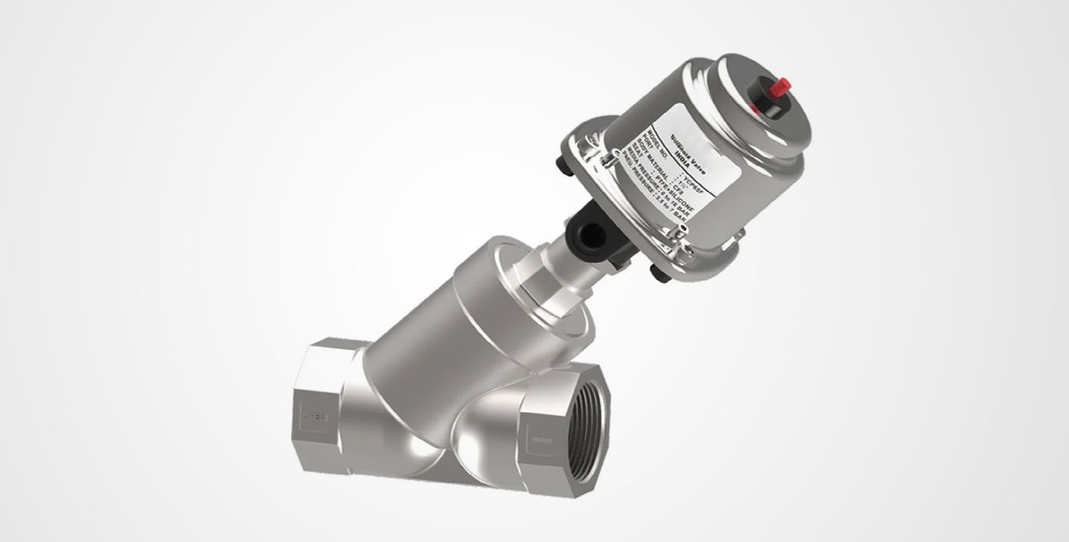 Pneumatic Y-Type Control Valves